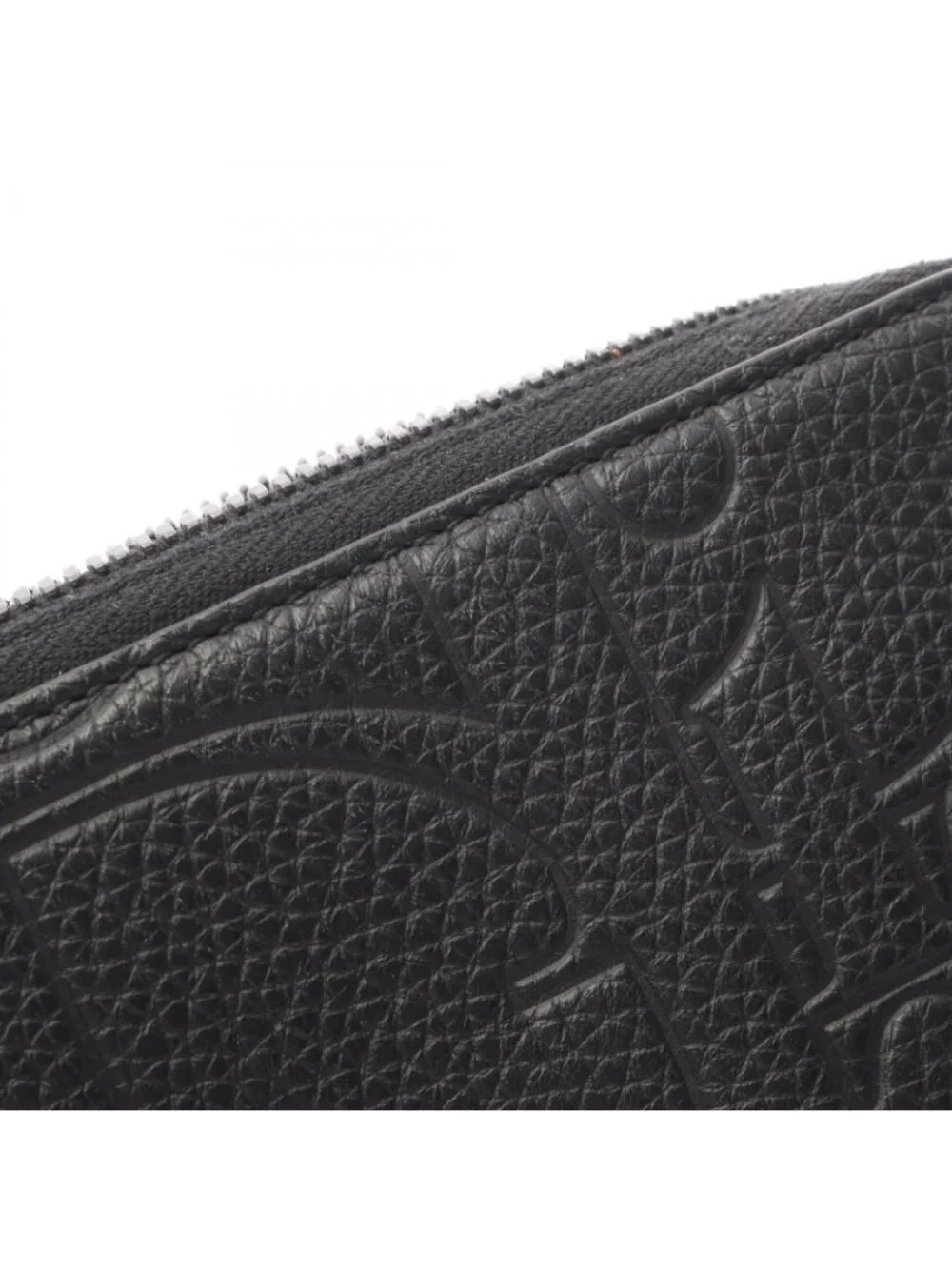 Dior Shoulder Bag Gravity Black Leather Zip Pouch